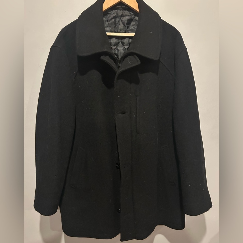 Lauren Ralph Lauren Cashmere Blend black overcoat for Men/Women